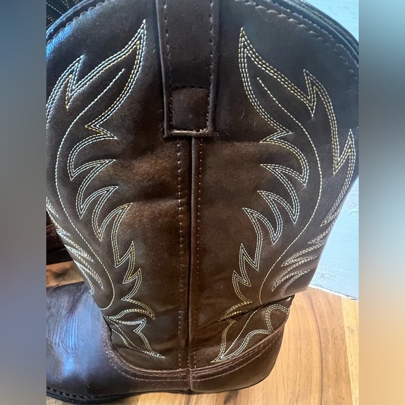 Women’s Laredo Lea Vamp Fox Brown Cowboy Boots, size 7, GUC, cowgirl, western - Picture 3 of 10